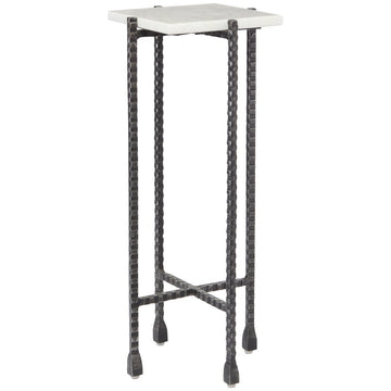 Currey and Company Flying Marble Drinks Table