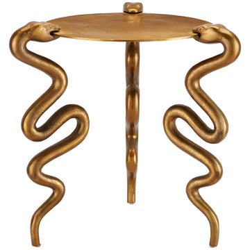 Currey and Company Serpent Accent Table