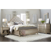A.R.T. Furniture Starlite Upholstered Panel Bed with Storage