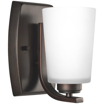 Sea Gull Lighting Franport 1-Light Wall/Bath Sconce without Bulb
