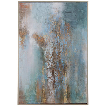 Uttermost Rendezvous Hand-Painted Abstract Art