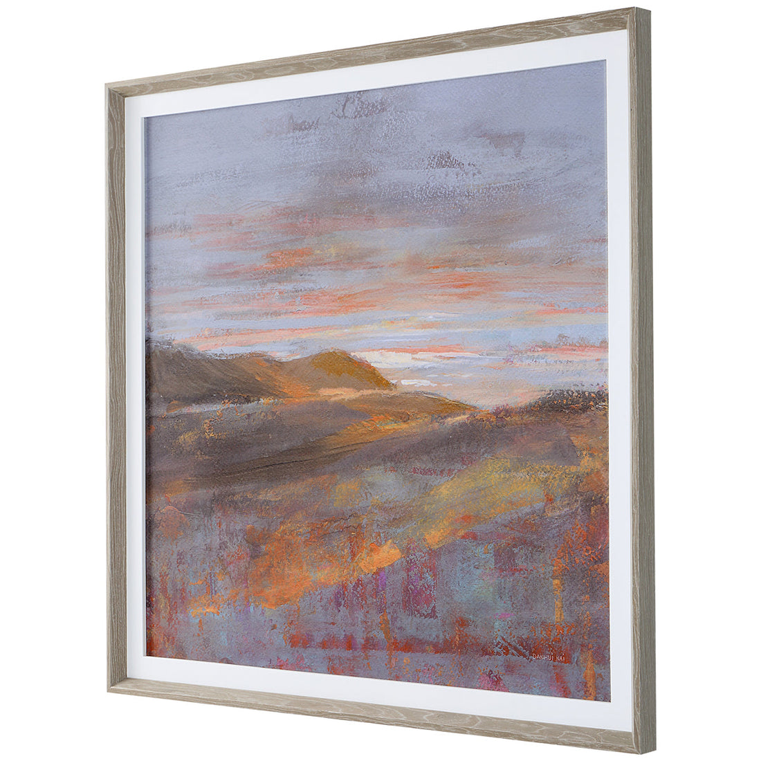 Uttermost Dawn on The Hills Framed Print