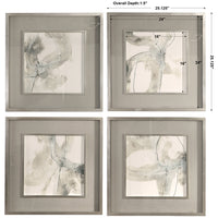 Uttermost Divination Abstract Art, Set of 4