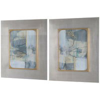 Uttermost Gilded Whimsy Abstract Prints, Set of 2