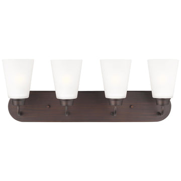 Sea Gull Lighting Kerrville 4-Light Wall/Bath Sconce without Bulb