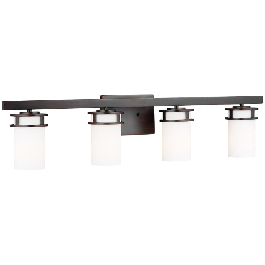 Sea Gull Lighting Robie 4-Light Wall/Bath Sconce without Bulb