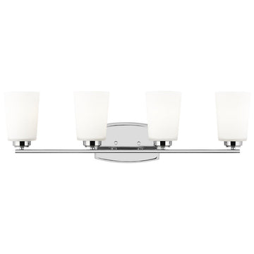Sea Gull Lighting Franport 4-Light Wall/Bath Sconce without Bulb