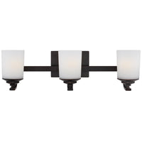 Sea Gull Lighting Kemal 3-Light Wall/Bath Sconce without Bulb