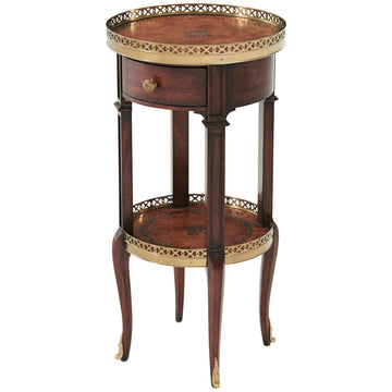 Theodore Alexander Louis XVI Circle Accent Table
