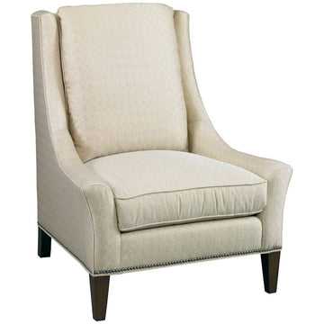 Hickory White Upholstered Sable Arm Chair