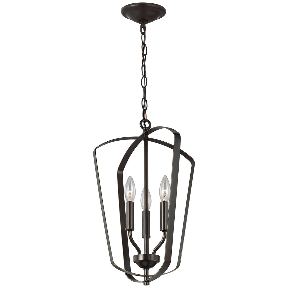Sea Gull Lighting Romee Small 3-Light Hall/Foyer Pendant without Bulb