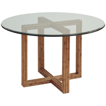 Tommy Bahama Palm Desert Sheridan Glass Top Dining Table