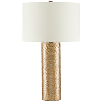 Currey and Company Glimmer Gold Table Lamp