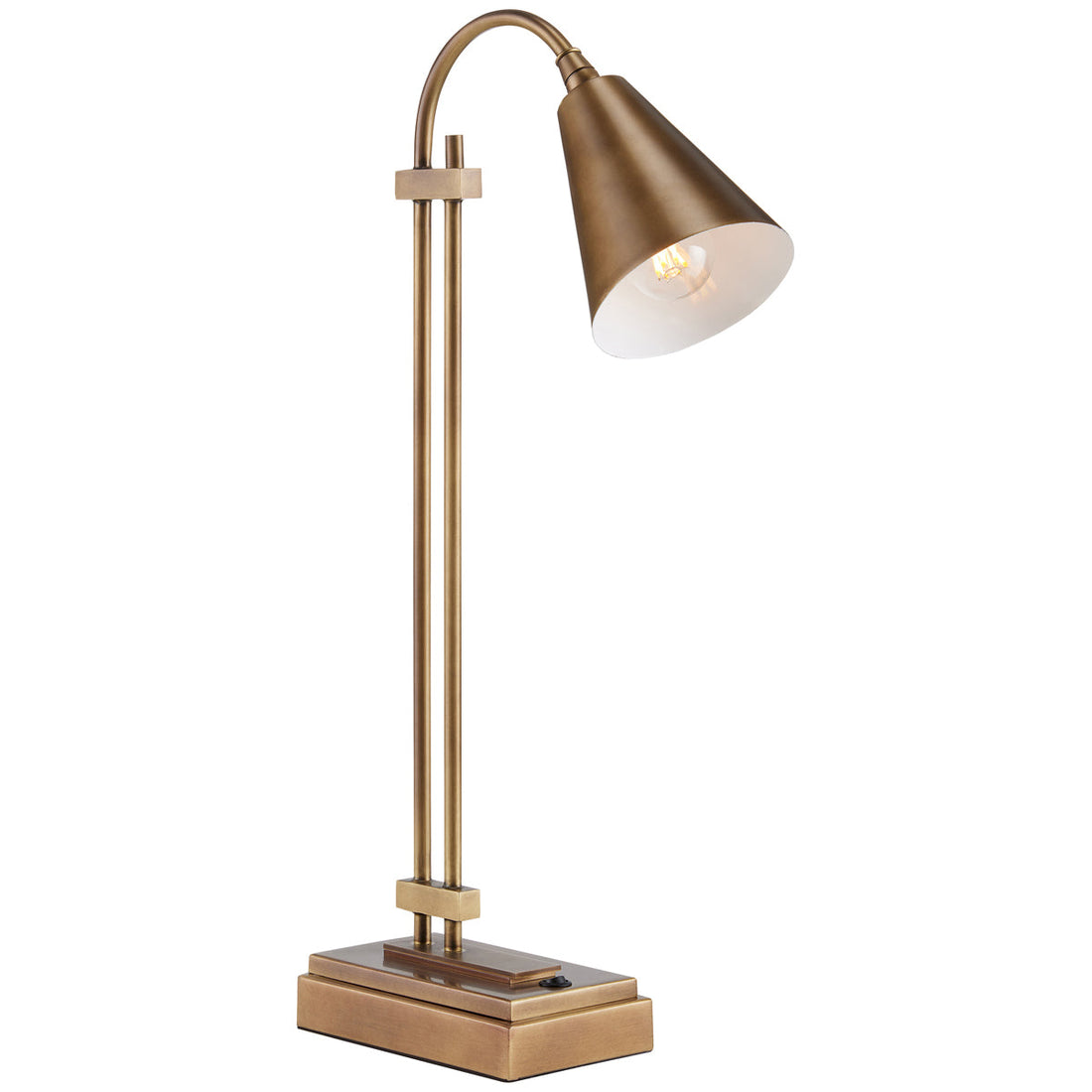 Currey and Company Symmetry Desk Lamp