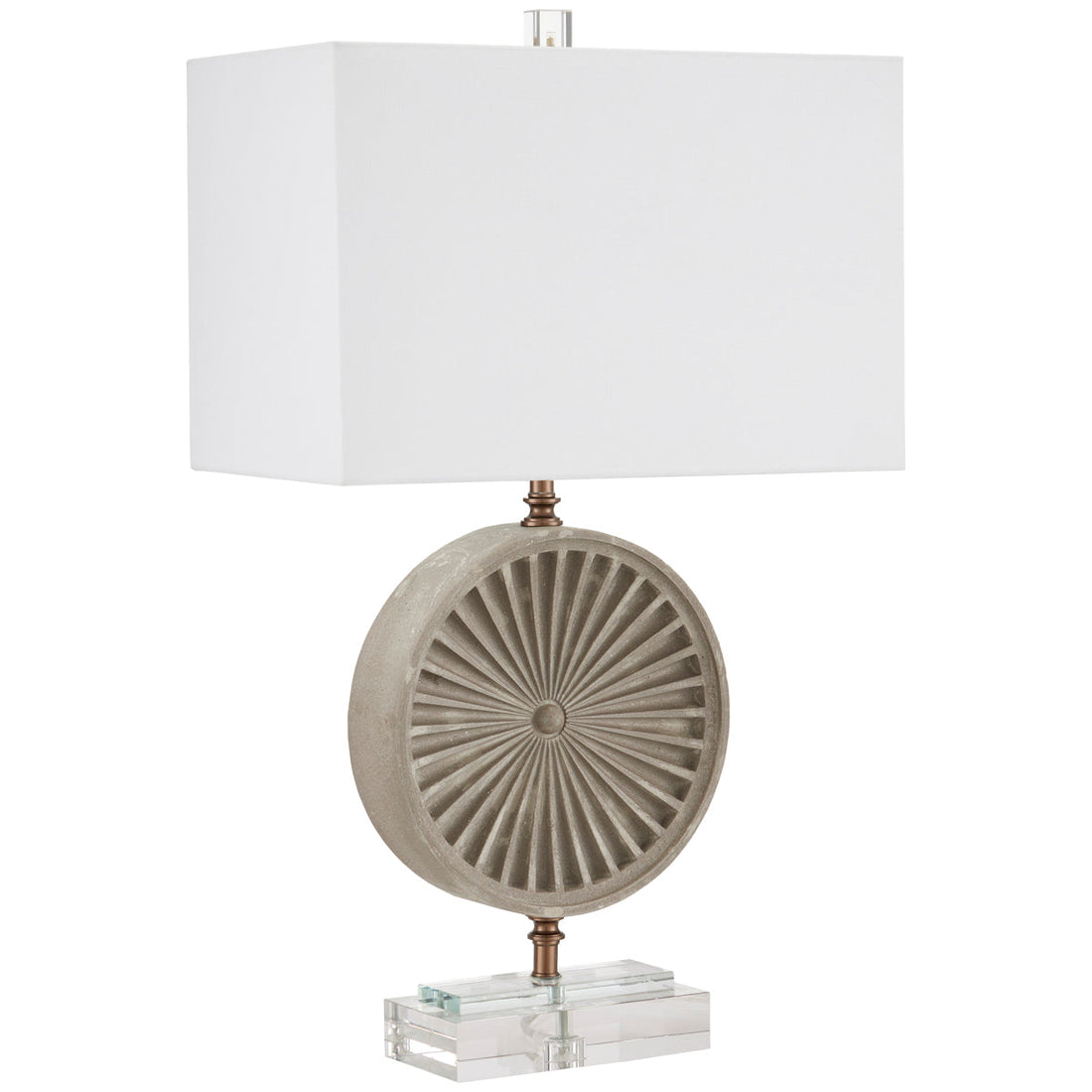 Currey and Company Applique Table Lamp