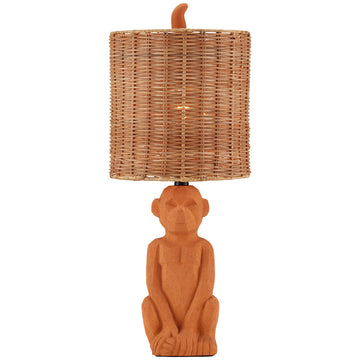 Currey and Company King Louie Terracotta Table Lamp