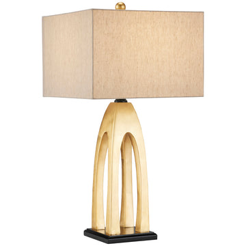 Currey and Company Archway Gold Table Lamp