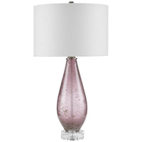 Currey and Company Optimist Purple Table Lamp