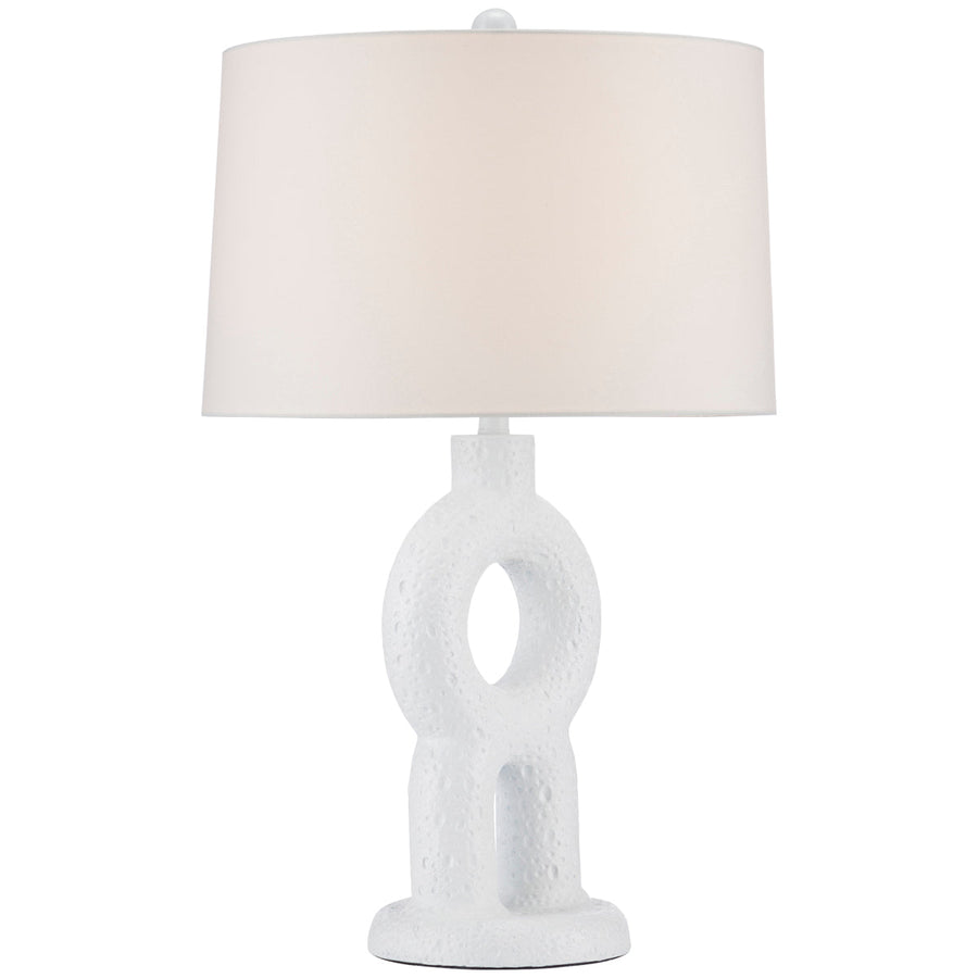 Currey and Company Ciambella White Table Lamp