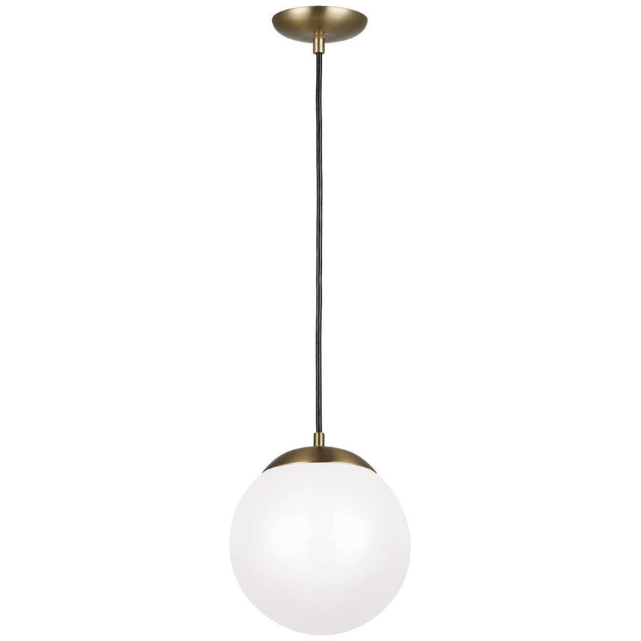 Sea Gull Lighting Leo - Hanging Globe LED Pendant - Satin Bronze