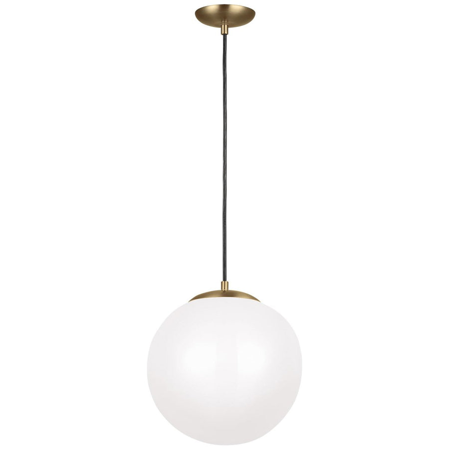 Sea Gull Lighting Leo - Hanging Globe LED Pendant - Satin Bronze