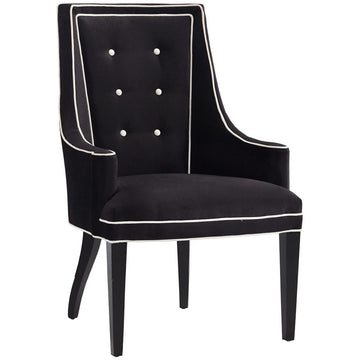 Hickory White Grace Cafe Noir Chair