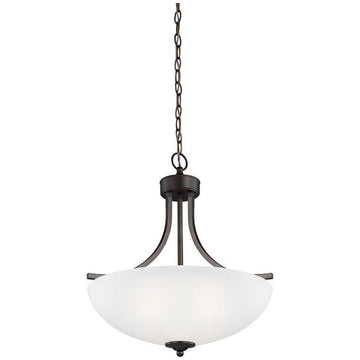 Sea Gull Lighting Geary 3-Light Pendant without Bulb