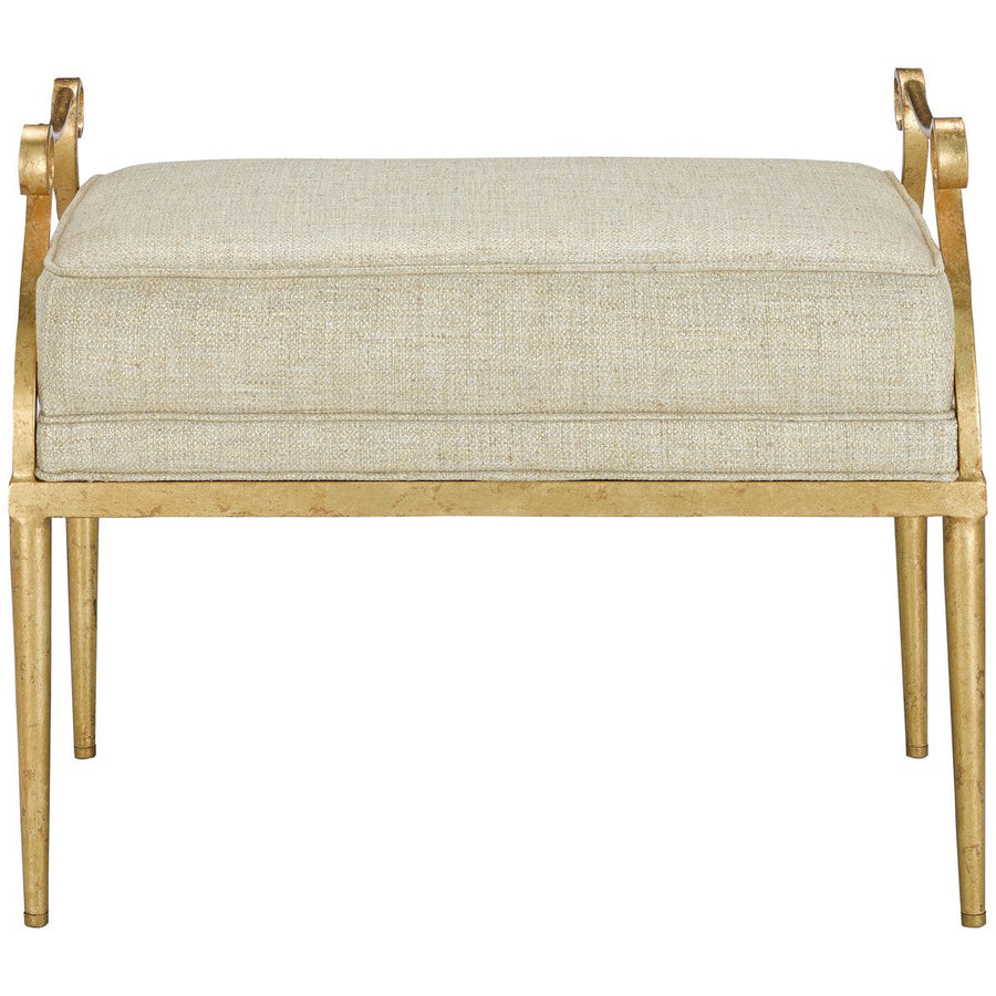 Currey and Company Genevieve Ottoman