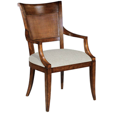 Woodbridge Furniture Saber Leg Arm Chair
