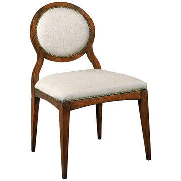 Woodbridge Furniture Ventura Oval Side Chair, Set of 2