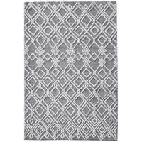Uttermost Sieano Gray-Ivory Woven Natural Gray Wool Rug