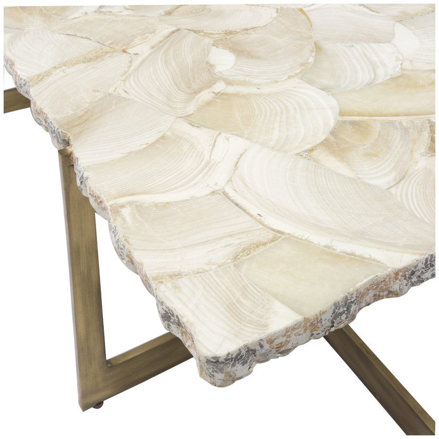 Palecek Durham Fossilized Clam Coffee Table