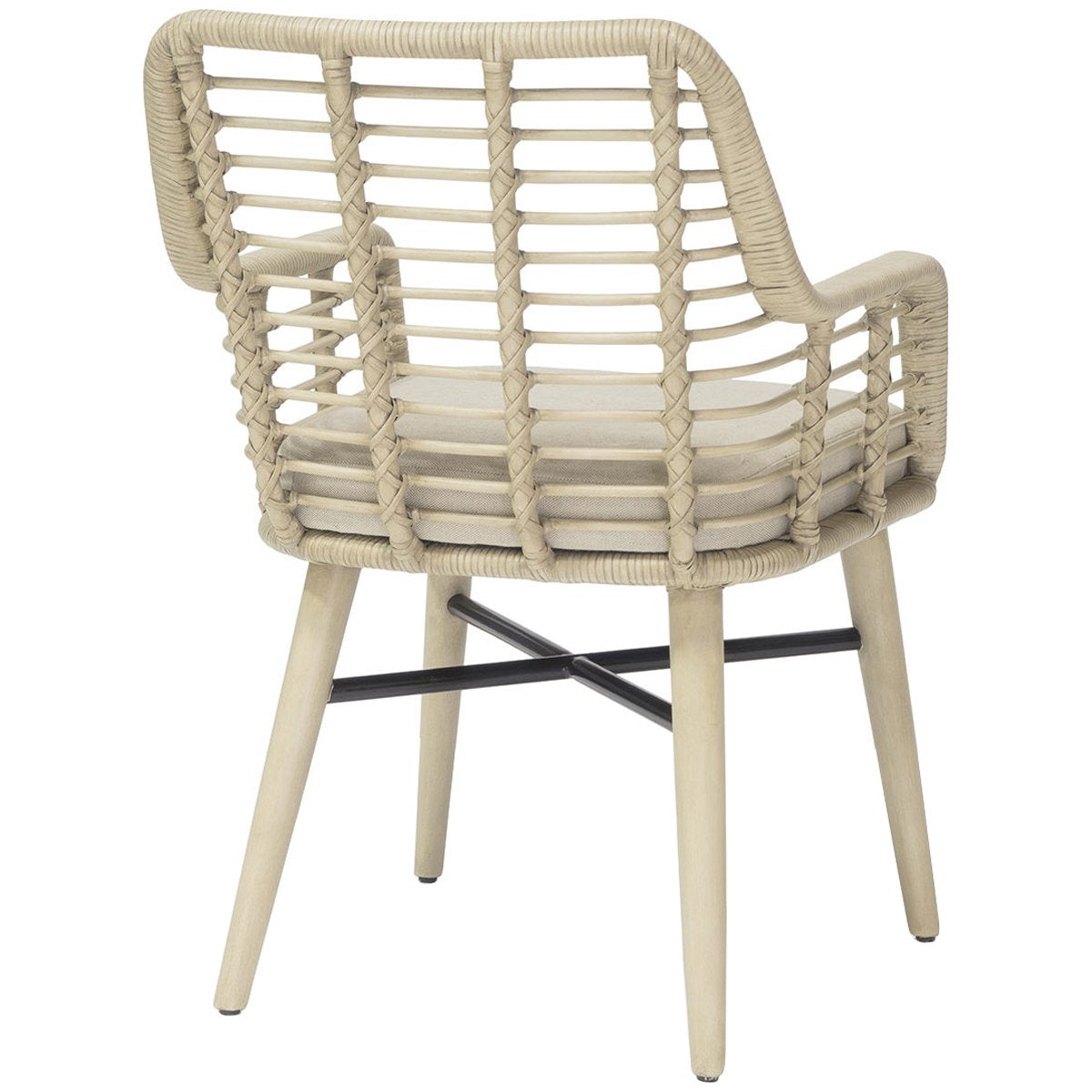 Palecek, Emery Arm Chair, Dining Chair – Stephanie Cohen Home