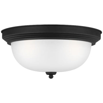 Sea Gull Lighting Geary 3-Light Ceiling Flush Mount without Bulb