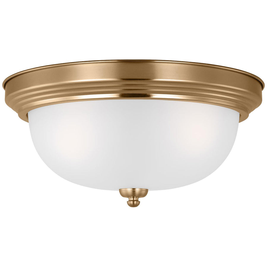 Sea Gull Lighting Geary 3-Light Ceiling Flush Mount without Bulb