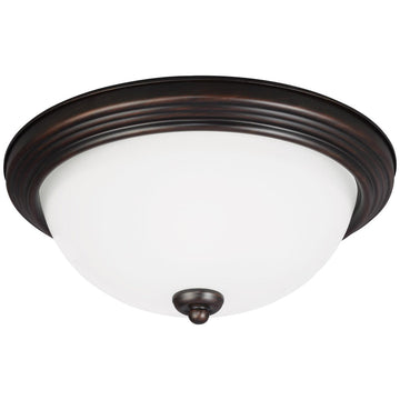 Sea Gull Lighting Geary 2-Light Flush Mount without Bulb