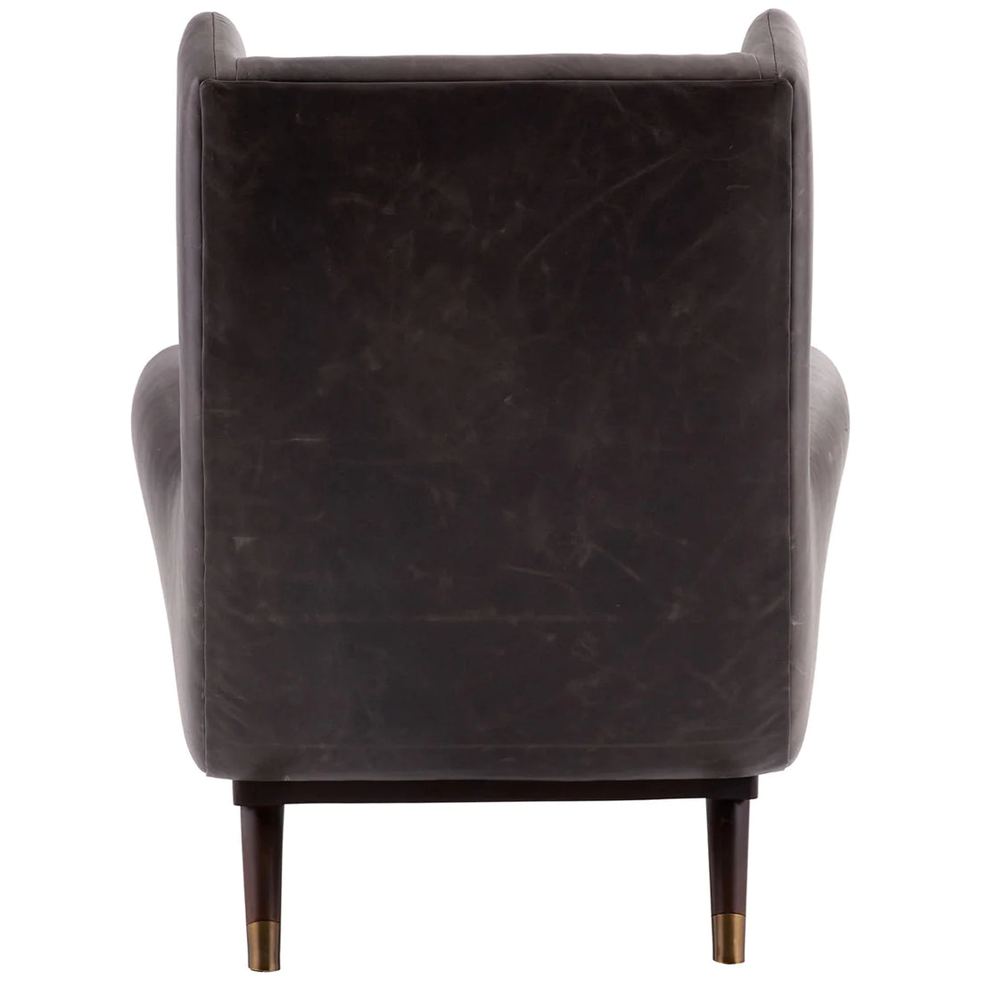 Arteriors Ophelia Lounge Chair - Graphite Leather