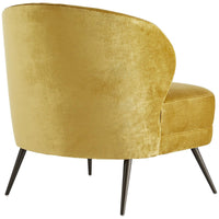 Arteriors Kitts Velvet Chair - Marigold