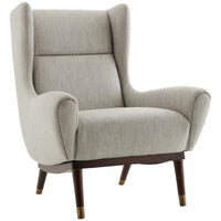 Arteriors Ophelia Lounge Chair - Fossil Tweed
