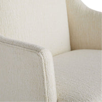 Arteriors Budelli Wing Chair - Cloud Boucle Grey Ash