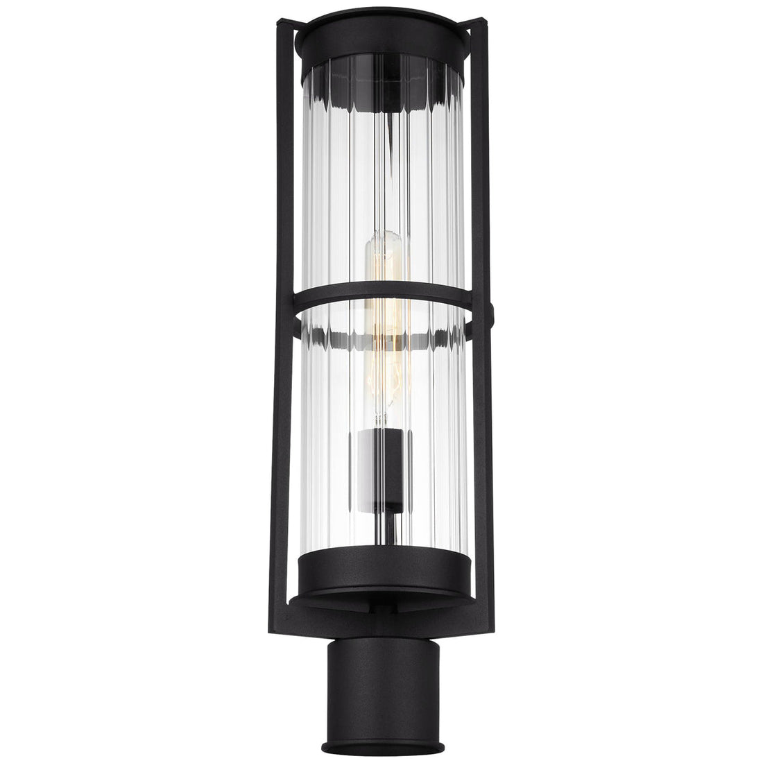 Sea Gull Lighting Alcona 1-Light Outdoor Post Lantern without Bulb