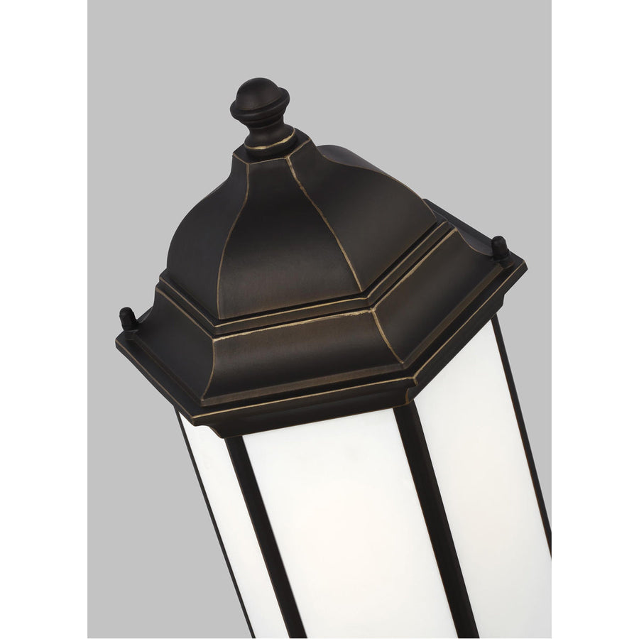 Sea Gull Lighting Sevier 1-Light Outdoor Post Lantern without Bulb