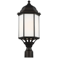 Sea Gull Lighting Sevier Large Outdoor Post Lantern without Bulb