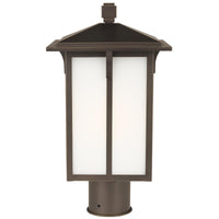 Sea Gull Lighting Tomek 1-Light Outdoor Post Lantern with Bulb