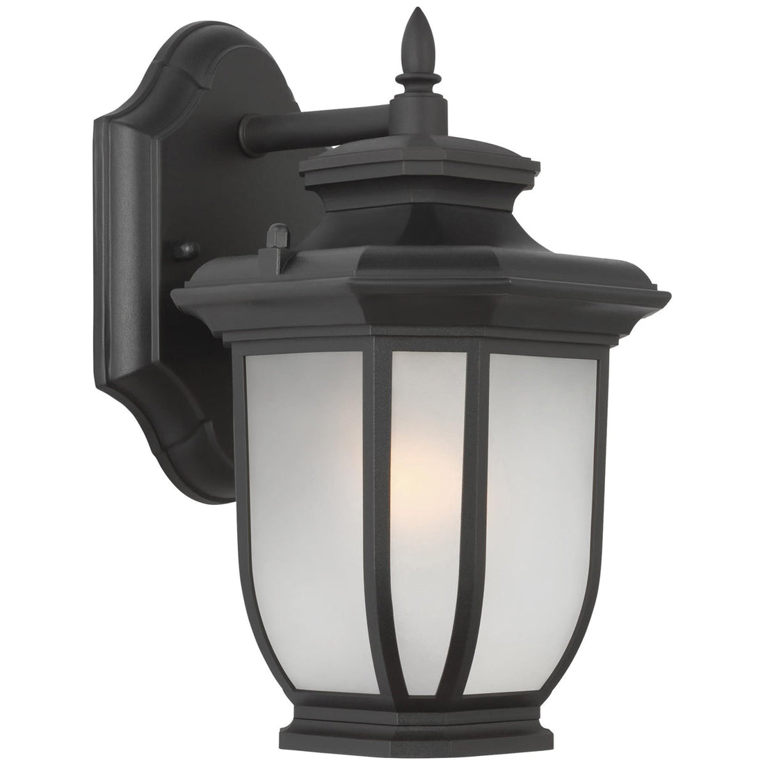 Sea Gull Lighting Childress 1-Light Outdoor Wall Lantern without Bulb