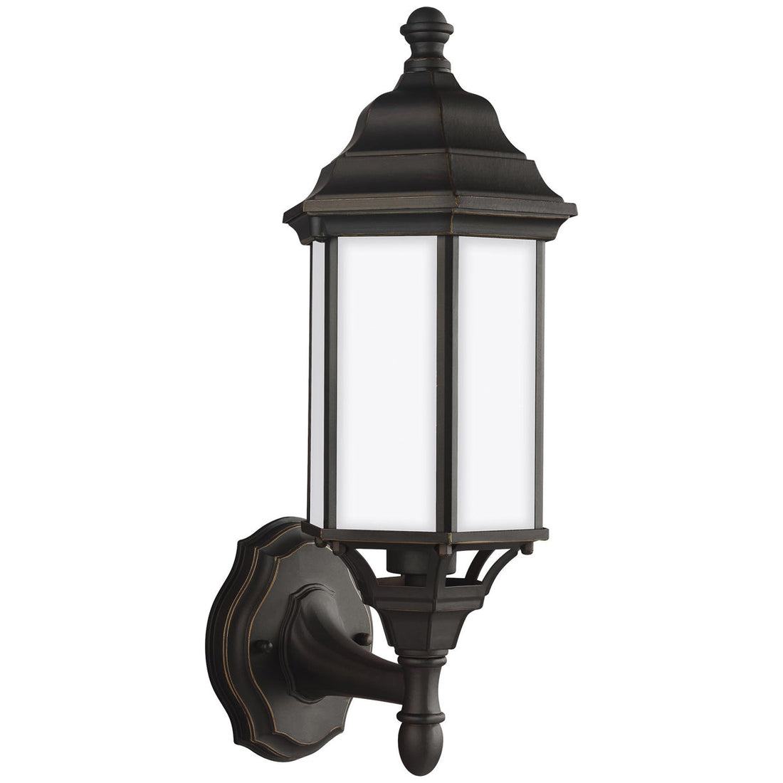 Sea Gull Lighting Sevier 1-Light Uplight Outdoor Wall Lantern
