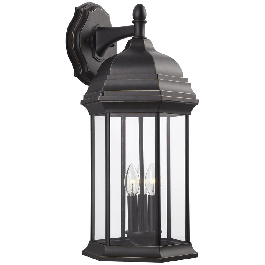 Sea Gull Lighting Sevier Extra Large 3-Light Downlight Outdoor Lantern