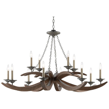 Currey and Company Whitlow Chandelier