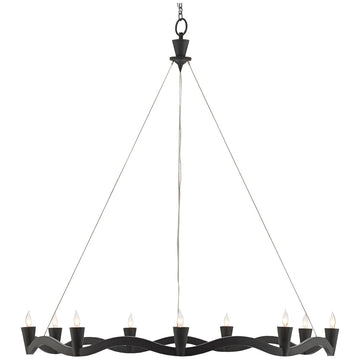 Currey and Company Serpentina Chandelier