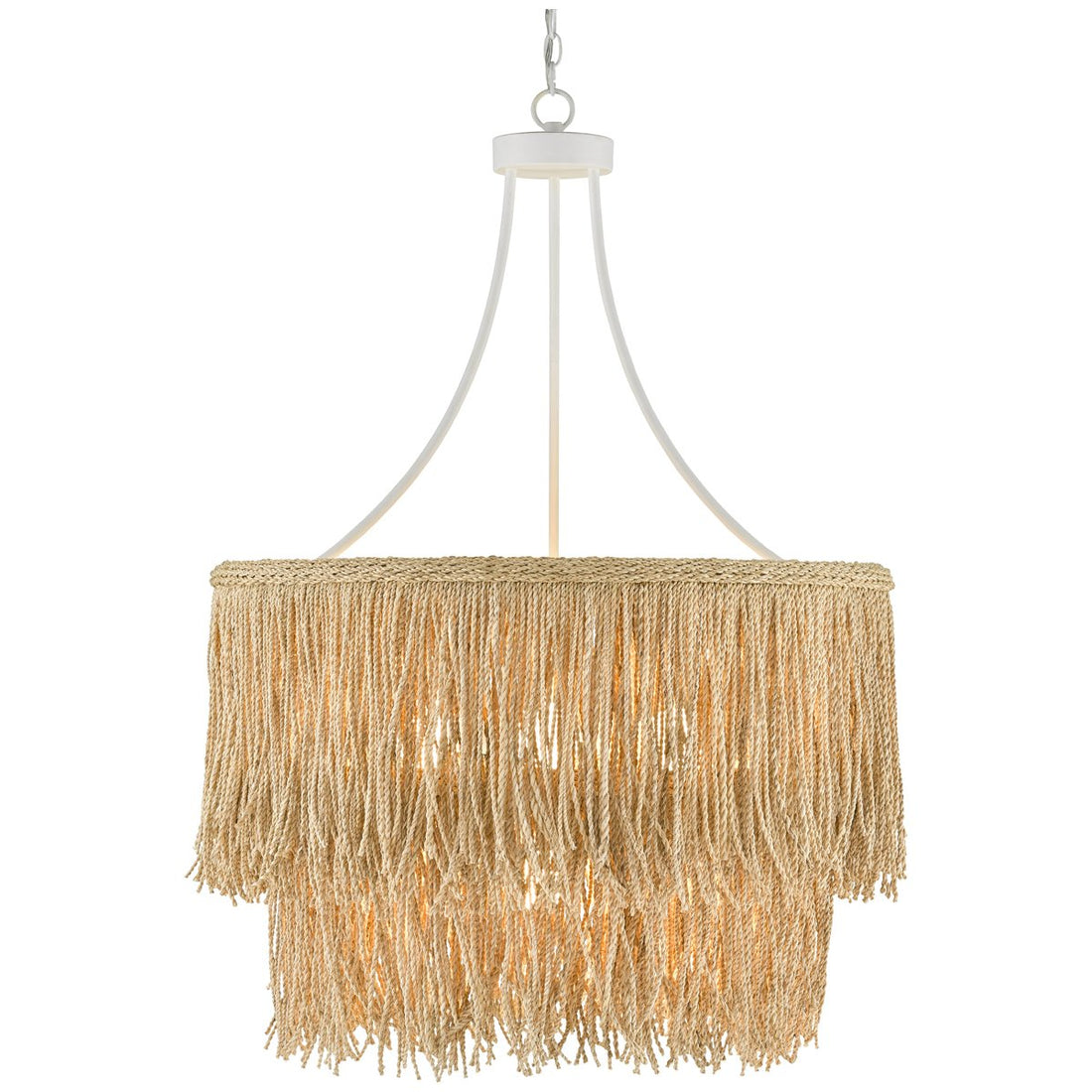 Currey and Company Samoa Two-Tiered Chandelier